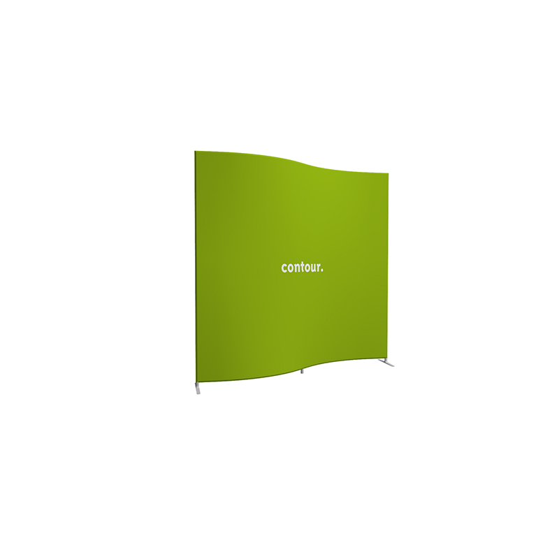 contour curved S 8×8 graphic