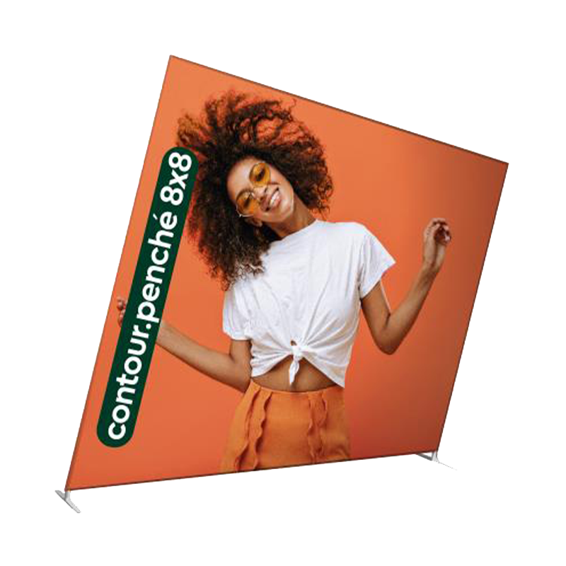 contour inclined 8×8 tilted