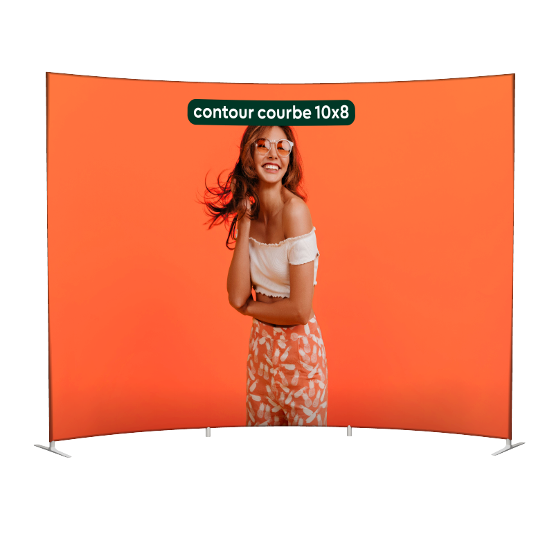 contour curved 10×8