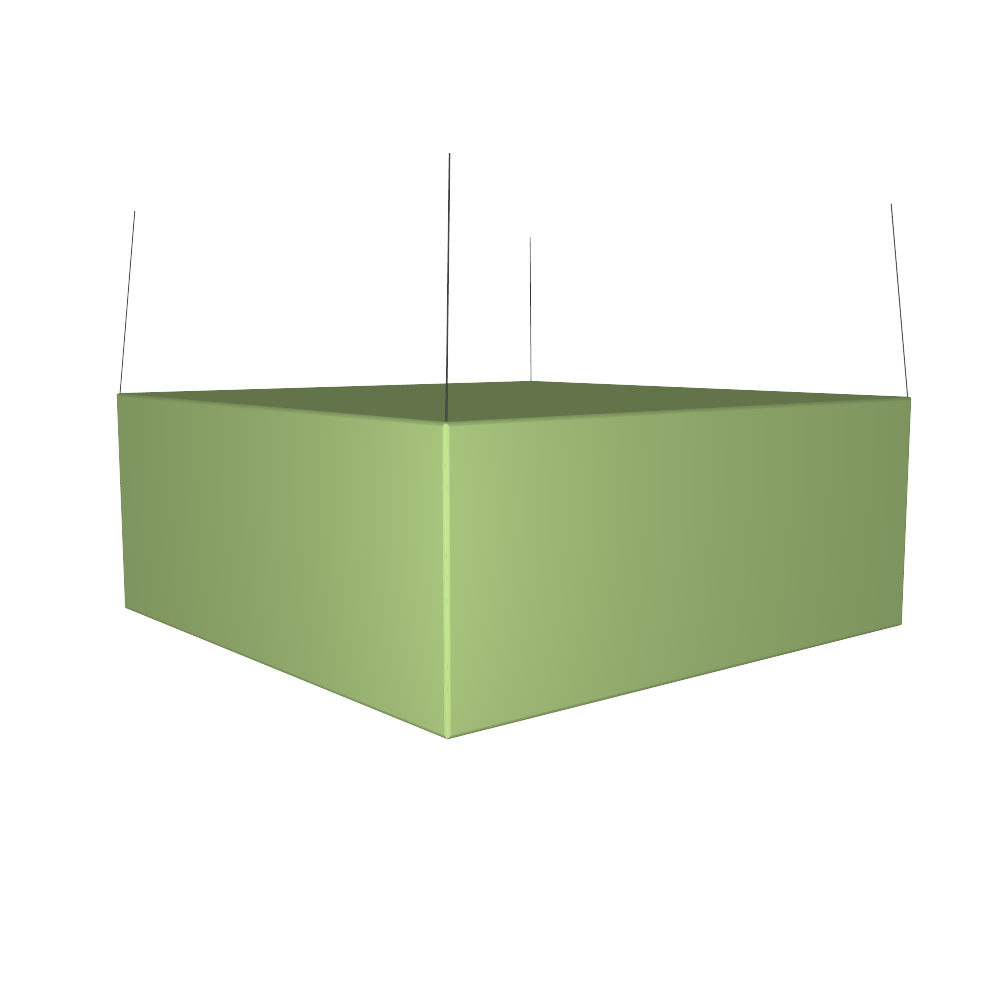 square hanging sign 10×4 graphic