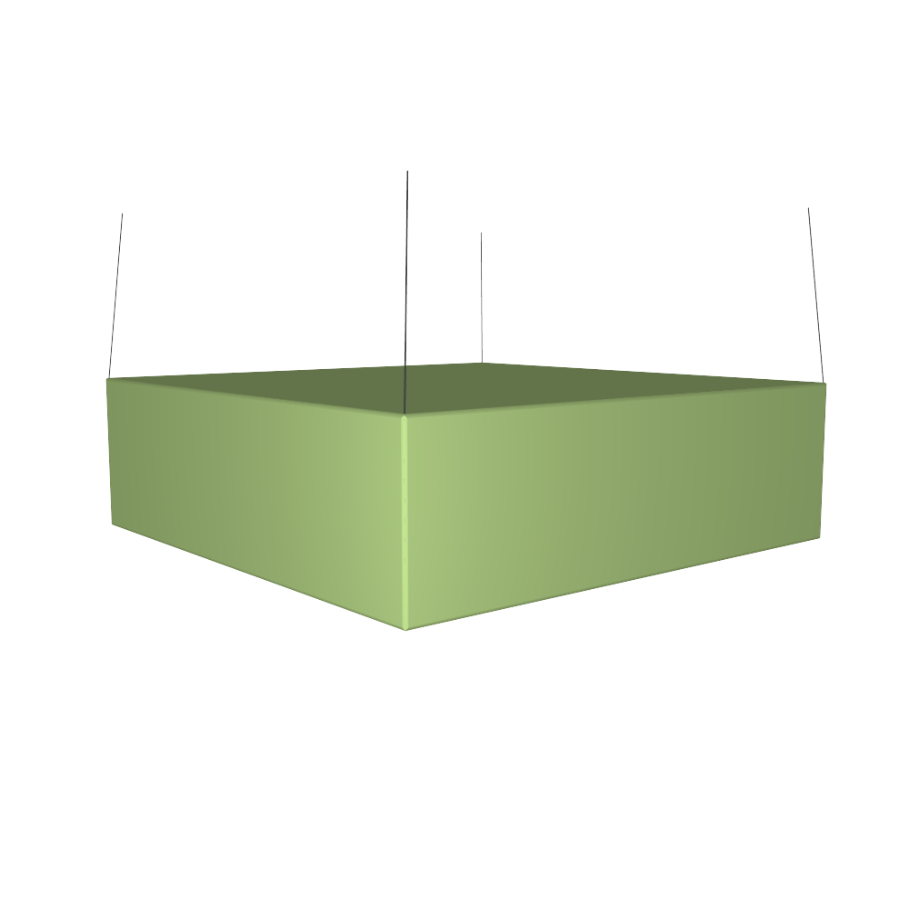 square hanging sign 10×3 graphic